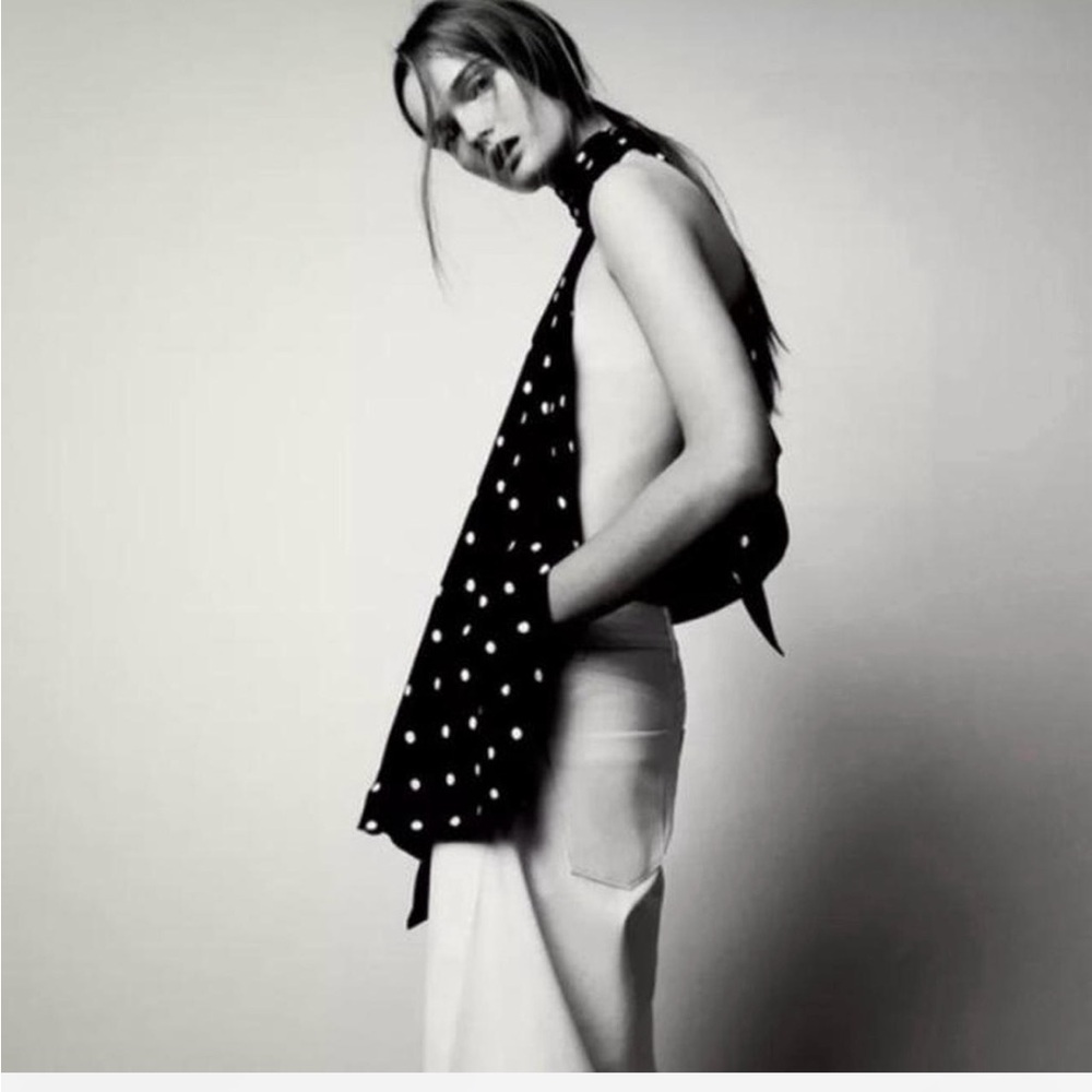 Polka dot halter!